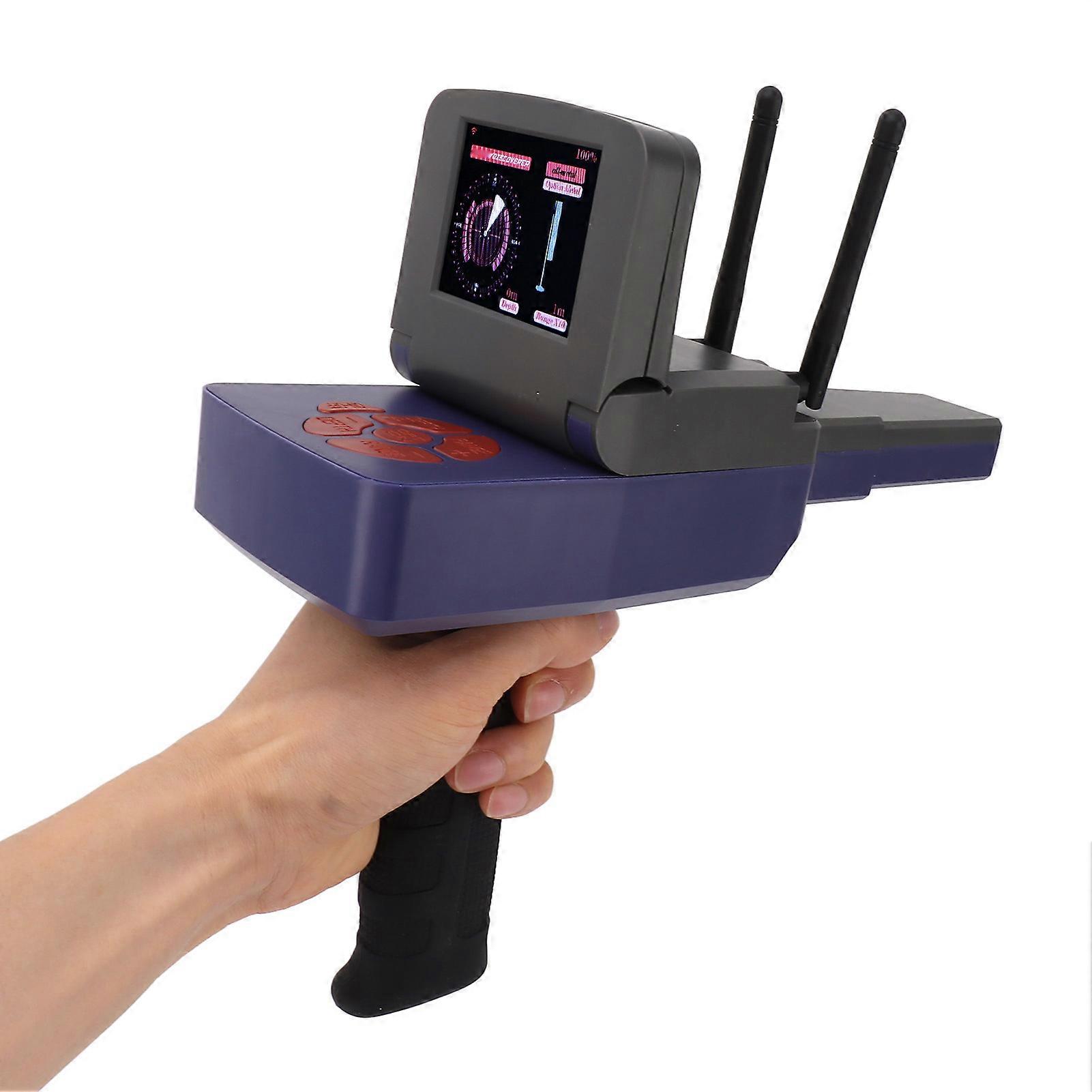 30m Depth Metal Detector 1500m Range Underground Scanner with Display