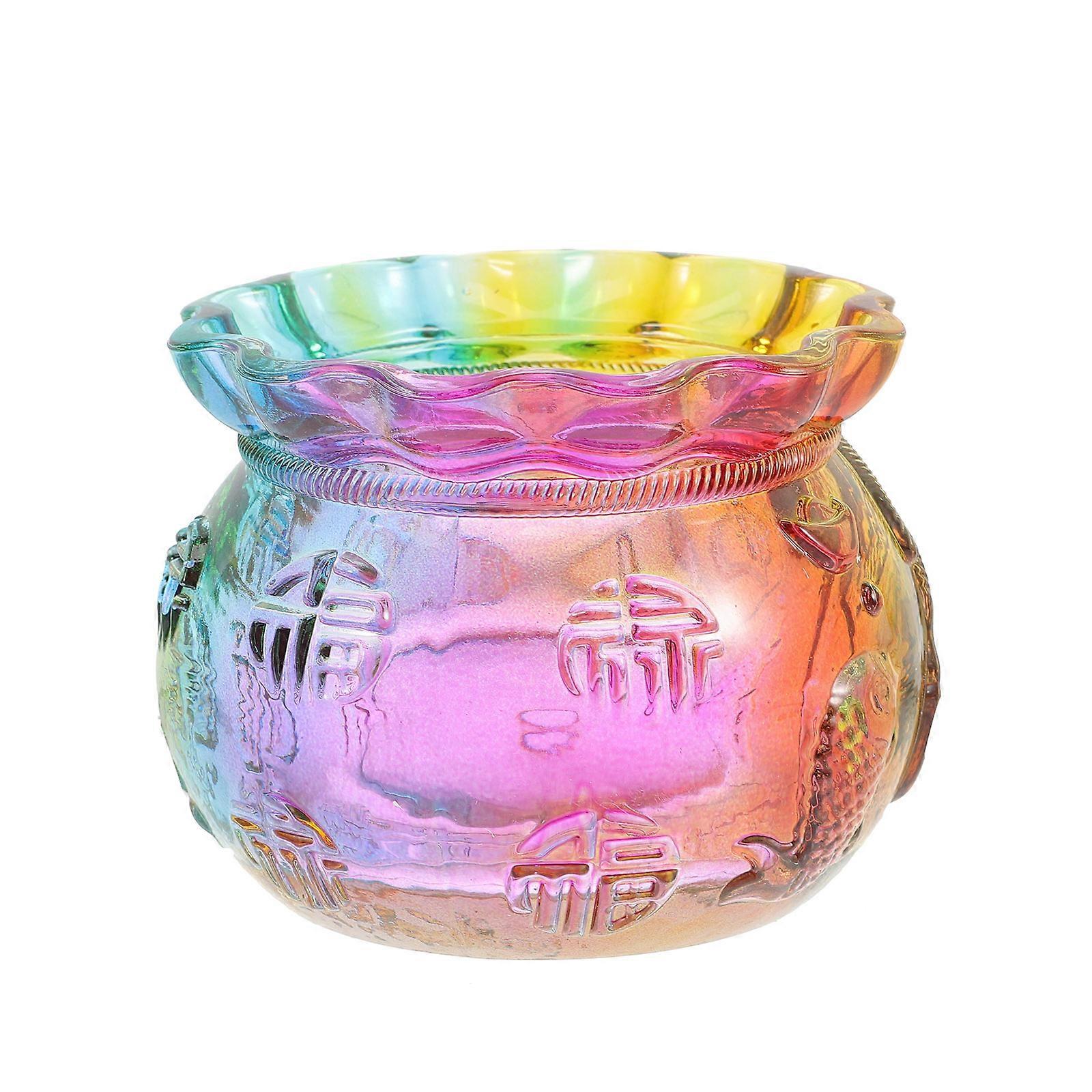 Crystal Cornucopia Decorative Ingot Craft for Home Decoration