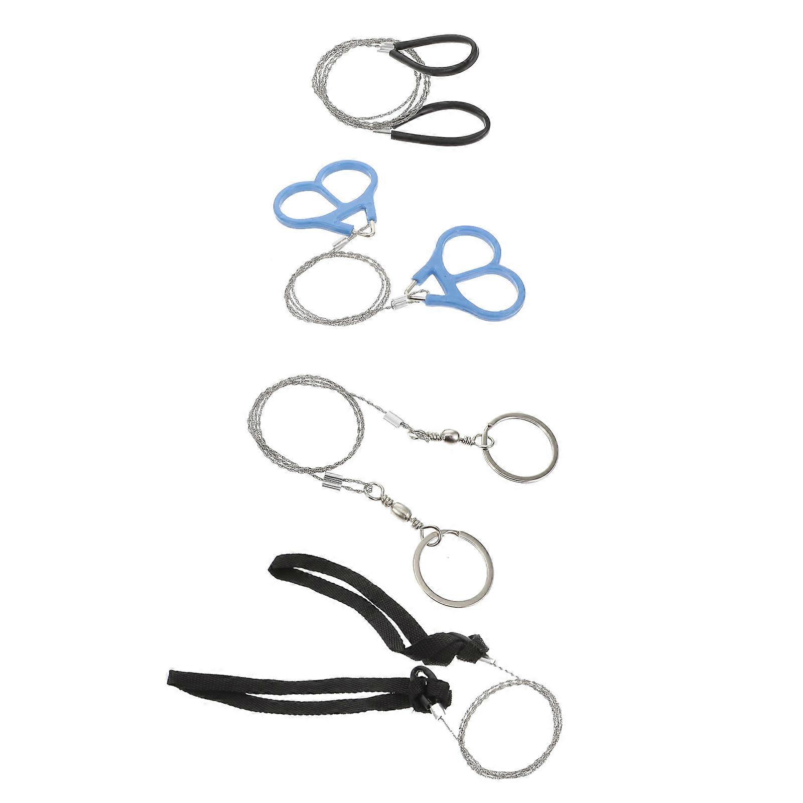 Outdoor Made of Stainless Steel for Emergency Survival 4Pcs Set