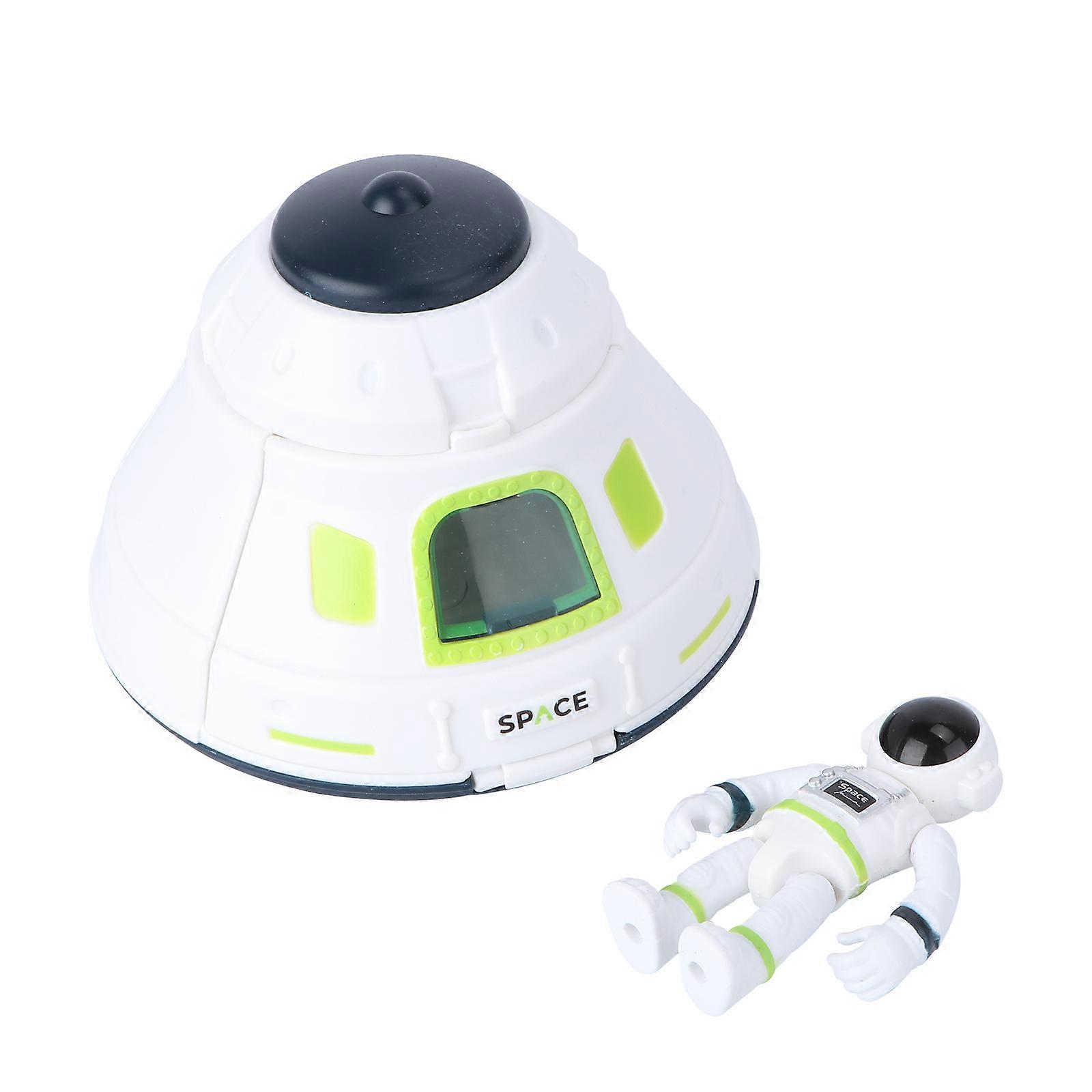 Aerospace Plaything Children Plaything for Kid Playing 1Pcs White PVC