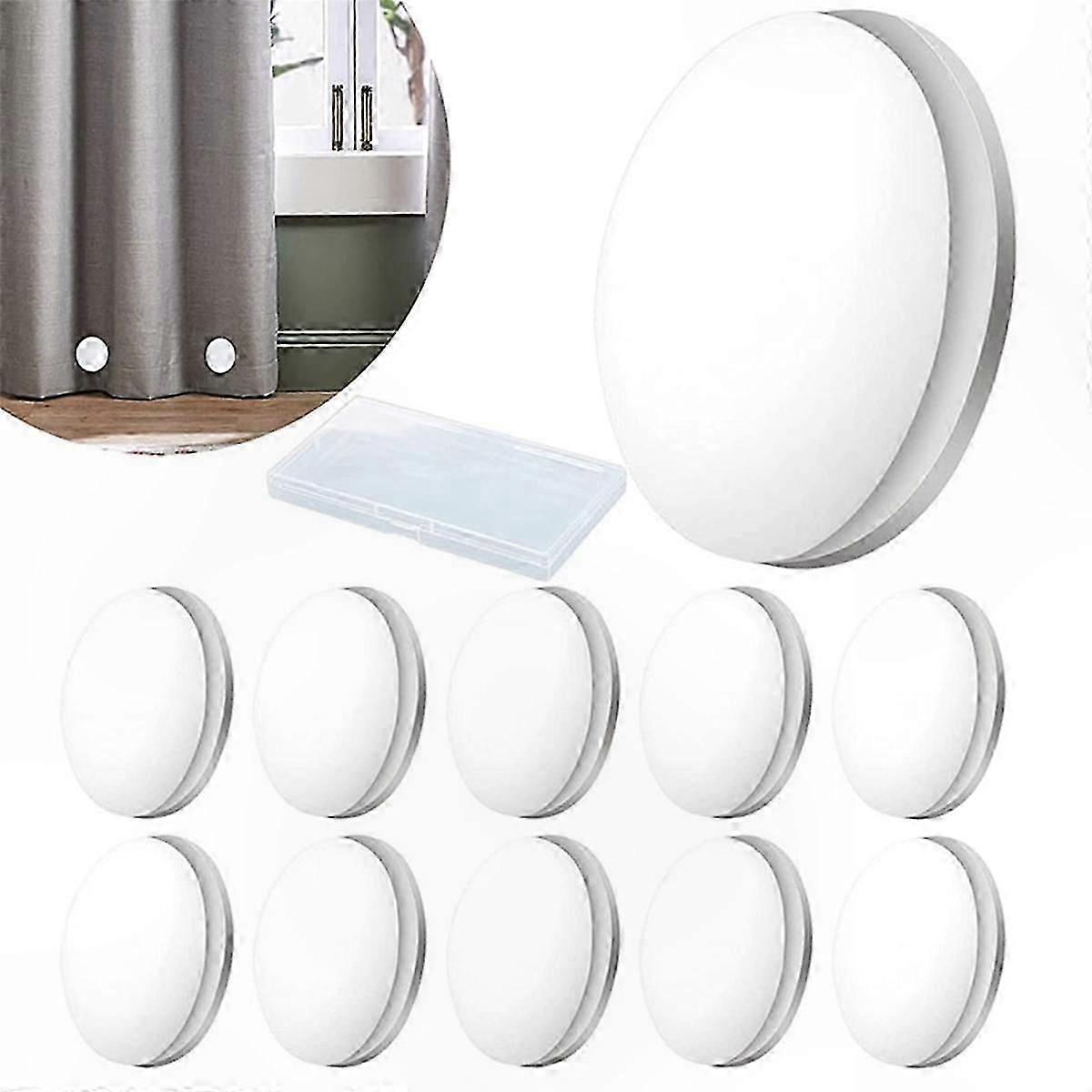 Magnetic Curtain Weights for Tablecloth, Shower Liner, Drapery - 20 Pack