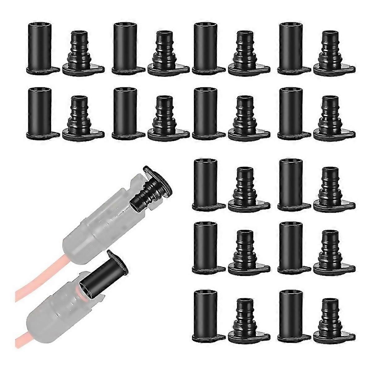 For 50 Pairs Solar Panel Connector Caps Dustproof Solar Connector