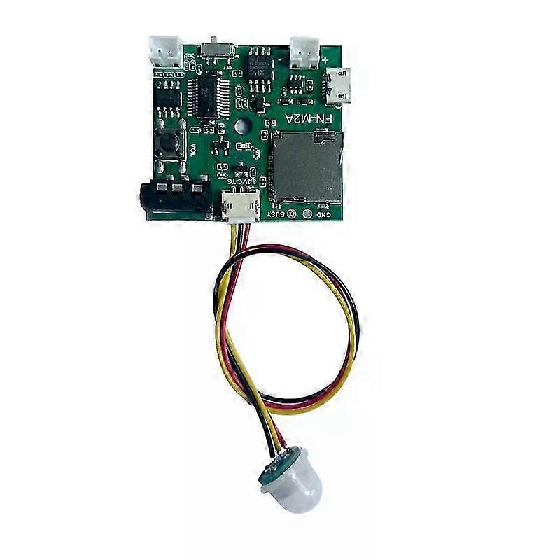 MP3 Module for PIR Motion Activated Audio Player Talking Motion Sensor Module for DIY Motion Activated Sound Player