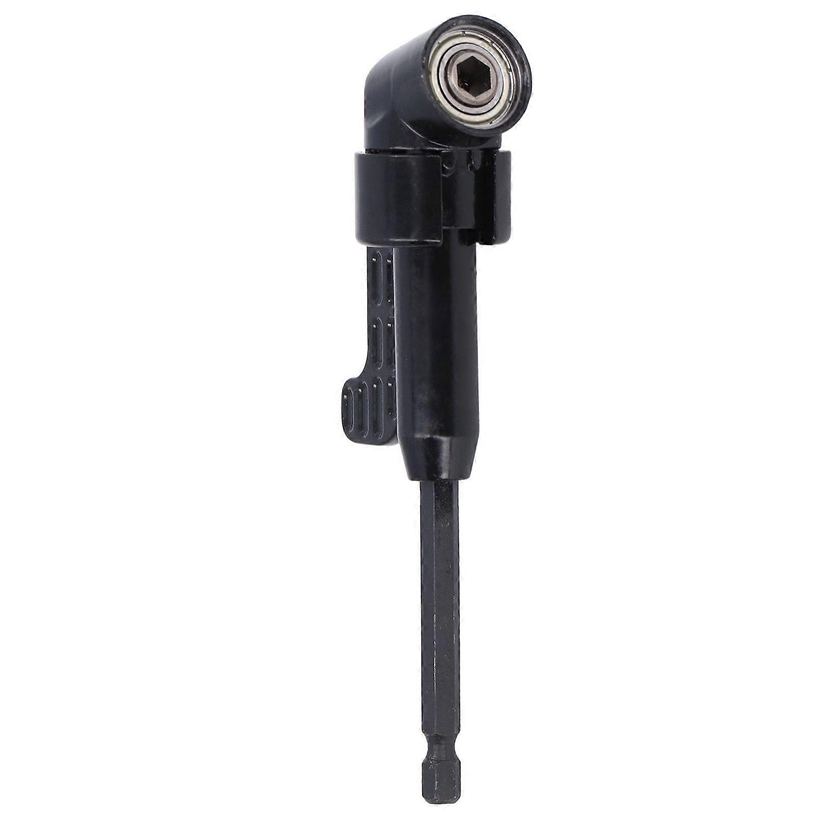 105 Degree Power Drill Socket Adapter Magnetic Angled Screwdriver Bit with 1/4in Hex Shank