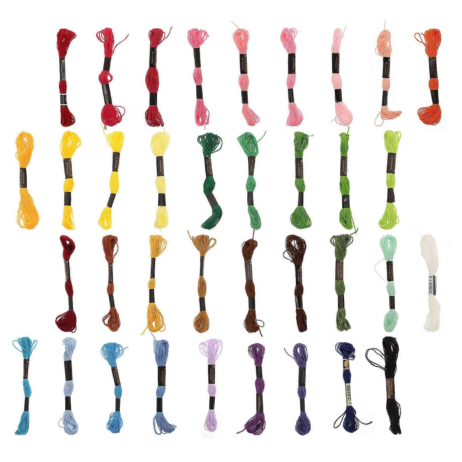 Multi-Color Embroidery Thread 36 Strands for Hand Embroidery DIY Use