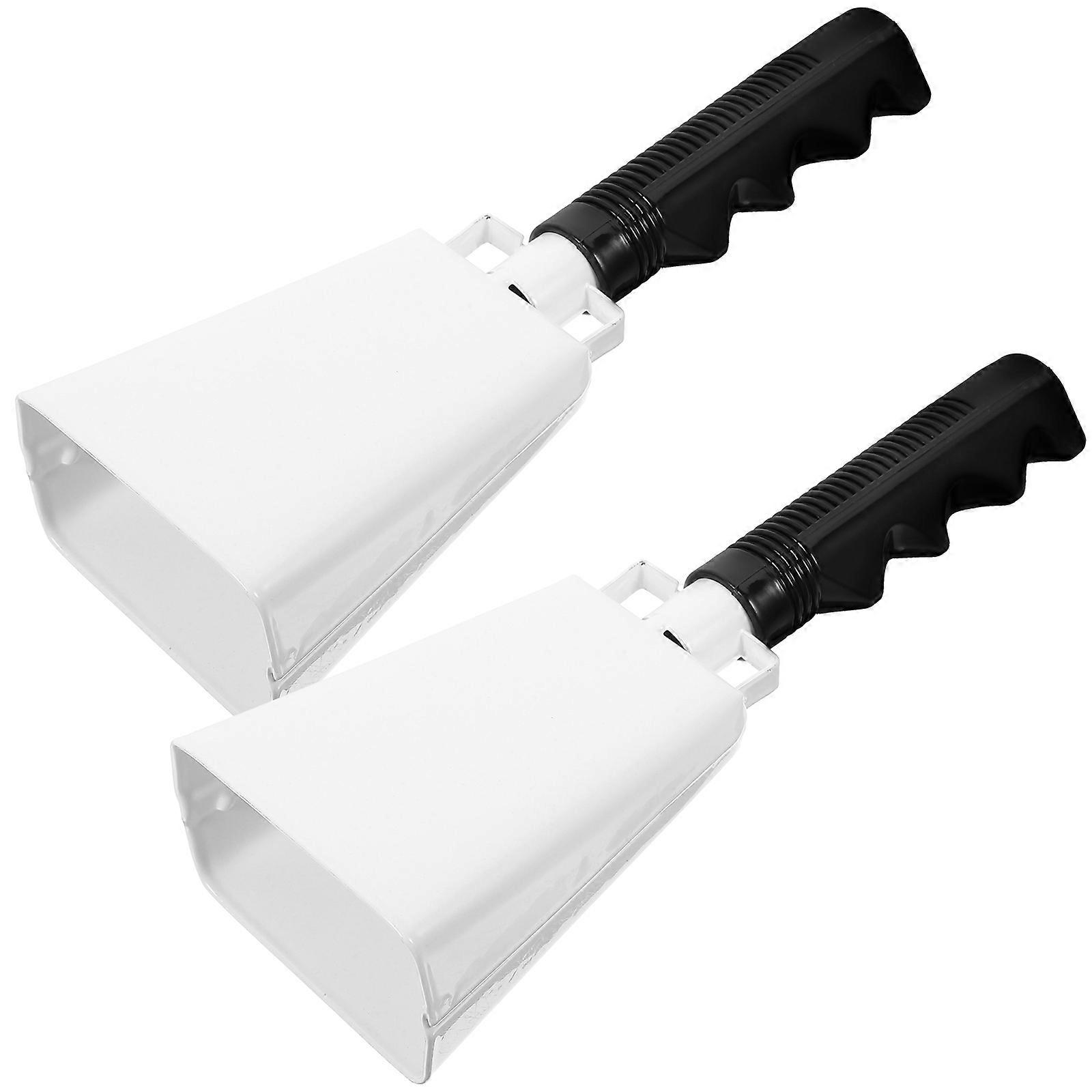 Football Cowbell Noise Makers Hand Bells for Sports Events 6Pcs Set