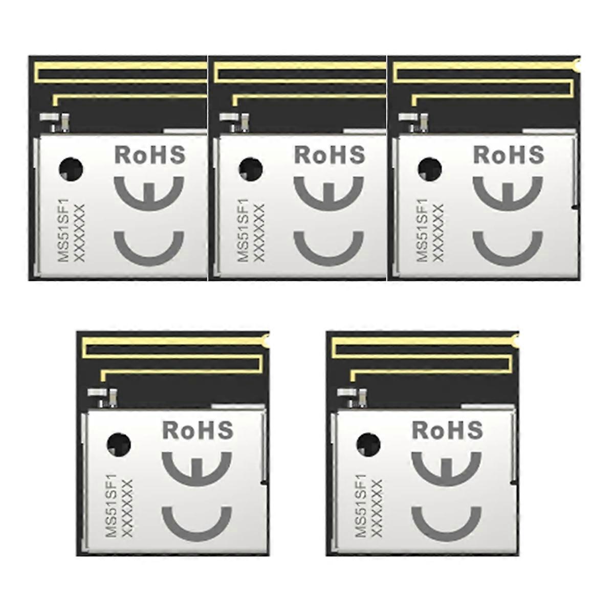 5 st liten Bluetooth-modul med låg förbrukning Bluetooth 5.2 MS51SF11