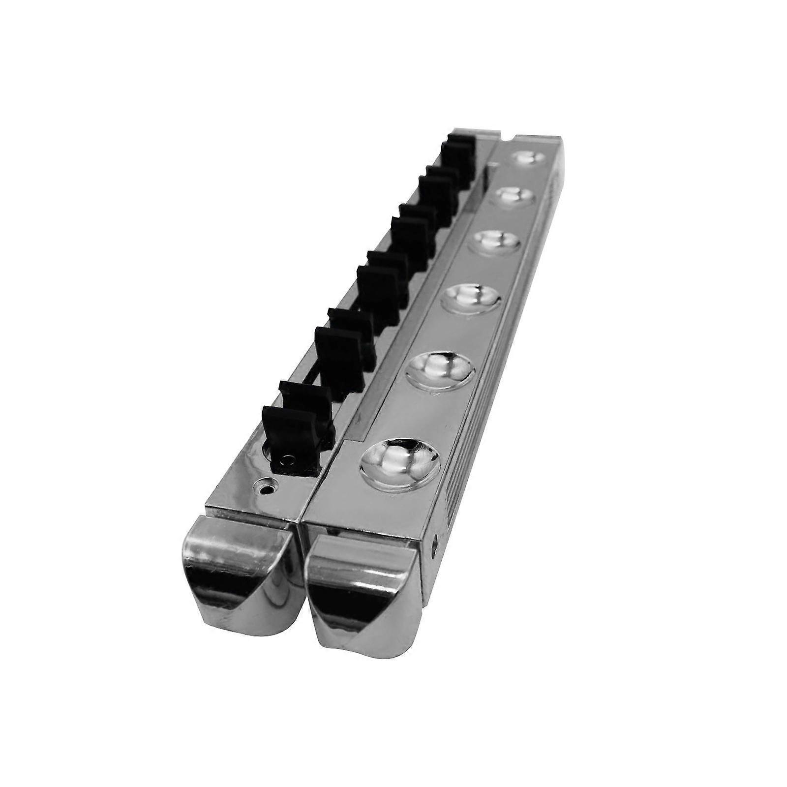 Billardschläger Halter Billardspiele Snooker Queue Ortungsclip Pool Queue Rack Argent