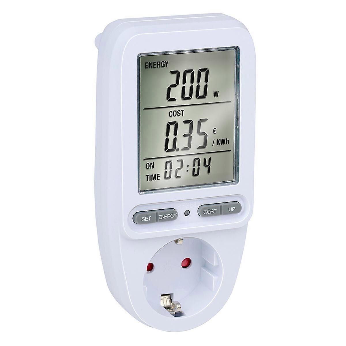 Plug with electricity consumption monitor Grundig 16 A