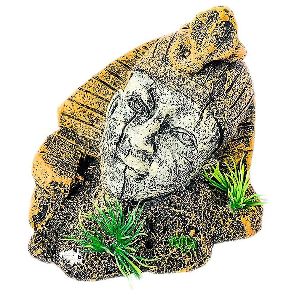 Underwater Hiding Spot For Fish Shrimp And Reptiles Assorted Color 3Pcs