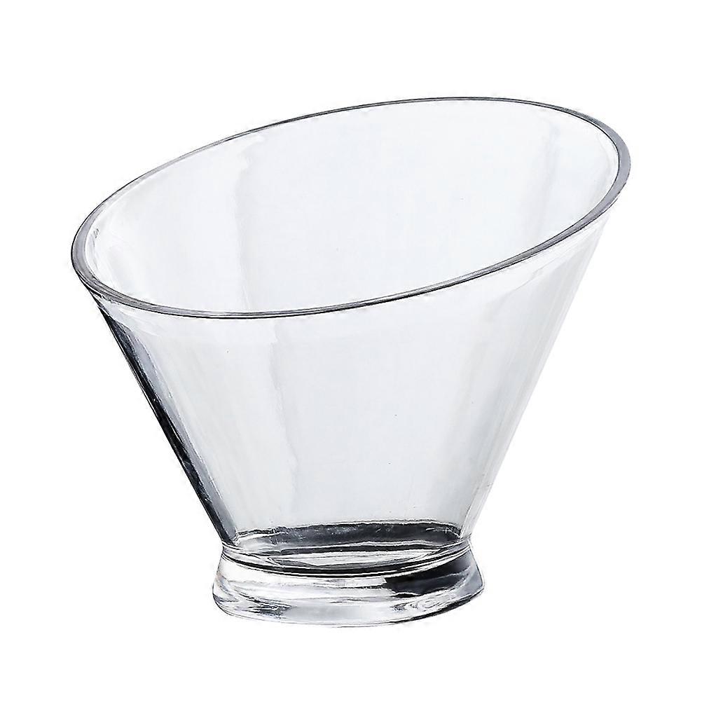 Lotus Bowl Acrylic Transparent Salad Bowl for Serving 3Pcs Set