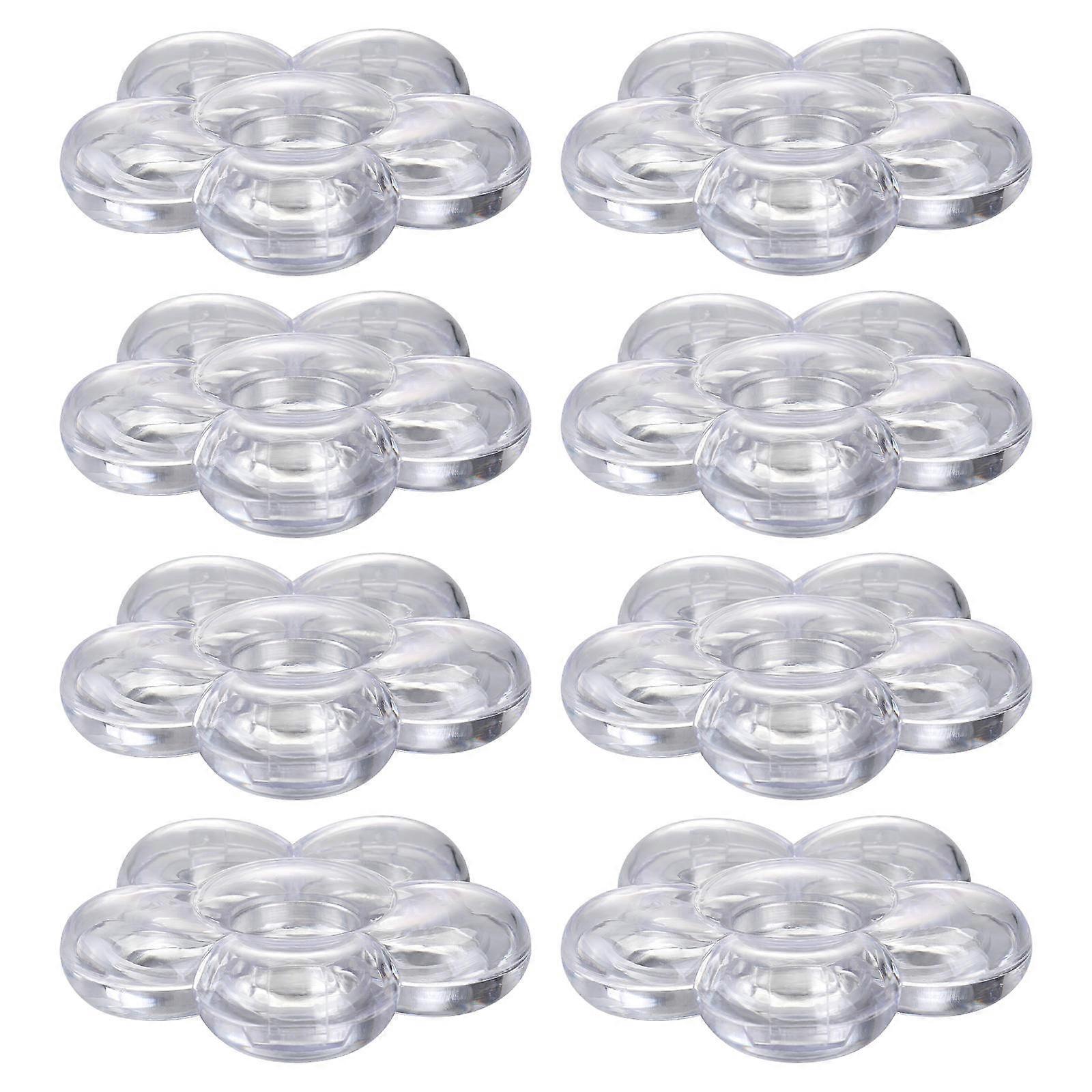 Refillable Boxes Six-Grid Plum Blossom Concealer Box for Home 16Pcs