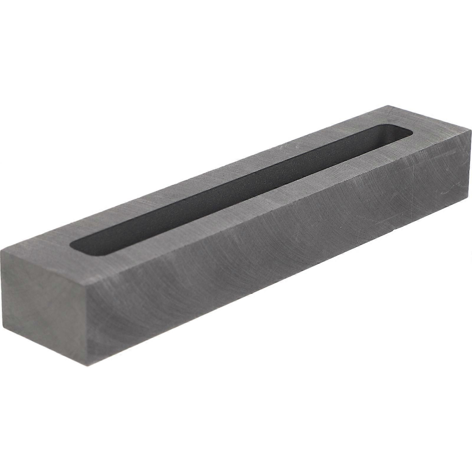 Graphite Ingot Mold for Melting Gold Casting Strip Shape Mold 2Pcs