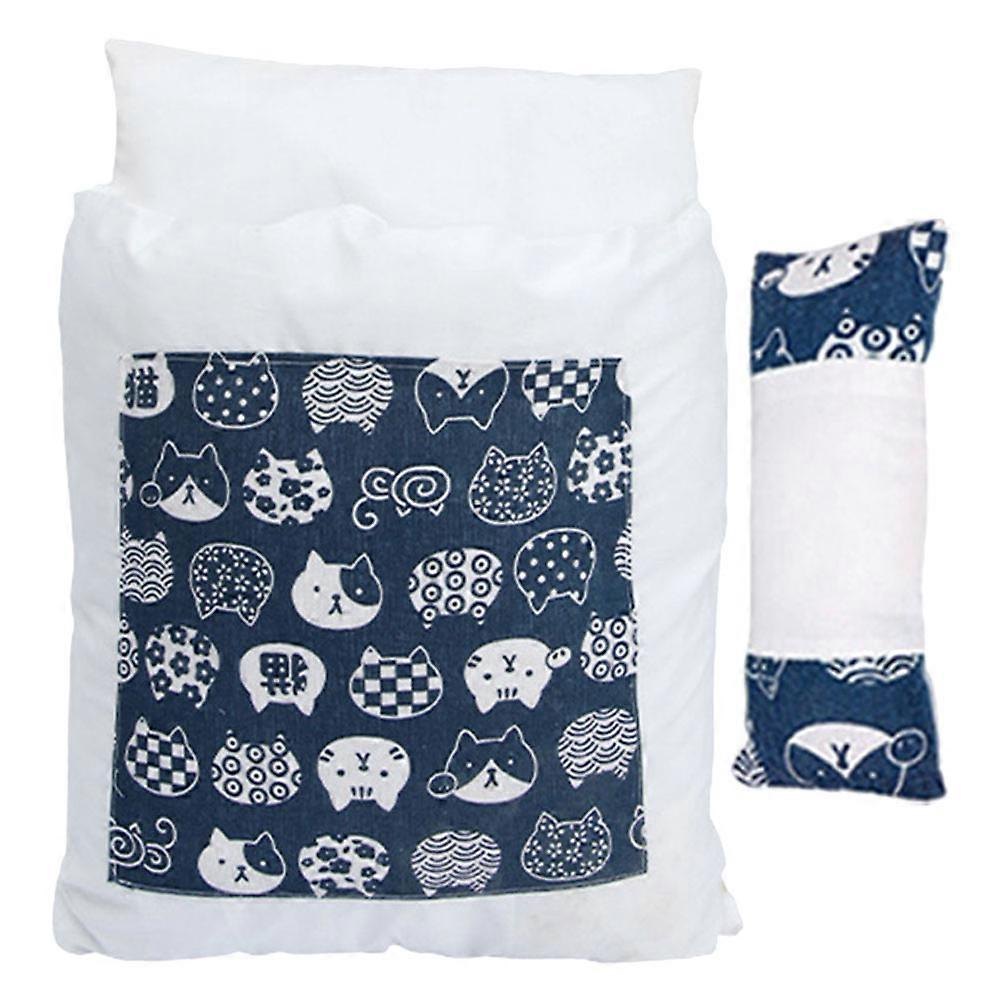 Detachable Dog Bed Japanese Style Cat Sleeping Bag For Indoor Use Warm Pet Bed Assorted Color 3 Sets