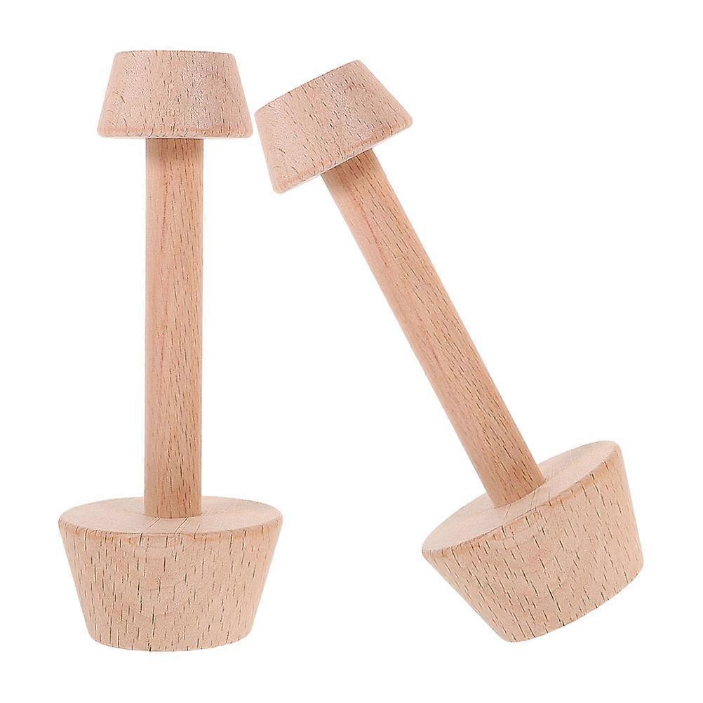 Pastry Shaping Device 6 Pcs Wooden Tart Mold For Cheesecakes Cafes Rectangular Size Simple Design Functional Tool