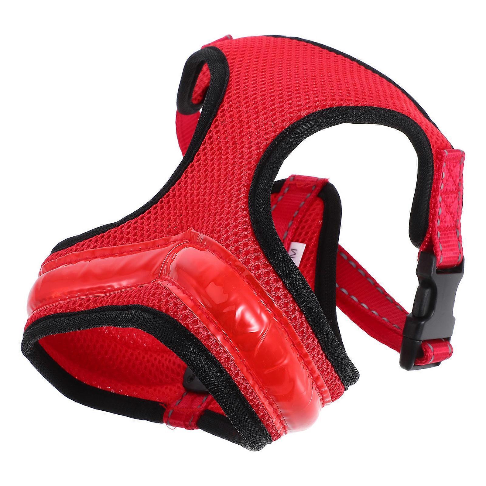 USB Charging Luminous Dog Vest for Pets with Comfortable Fit 1Set