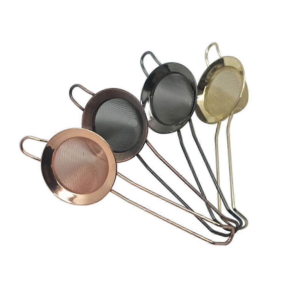 Scolapasta in acciaio inox, utensile da cucina per cucinare in modo sano, filtro a rete rotonda da 7,8 cm, 1 pezzo