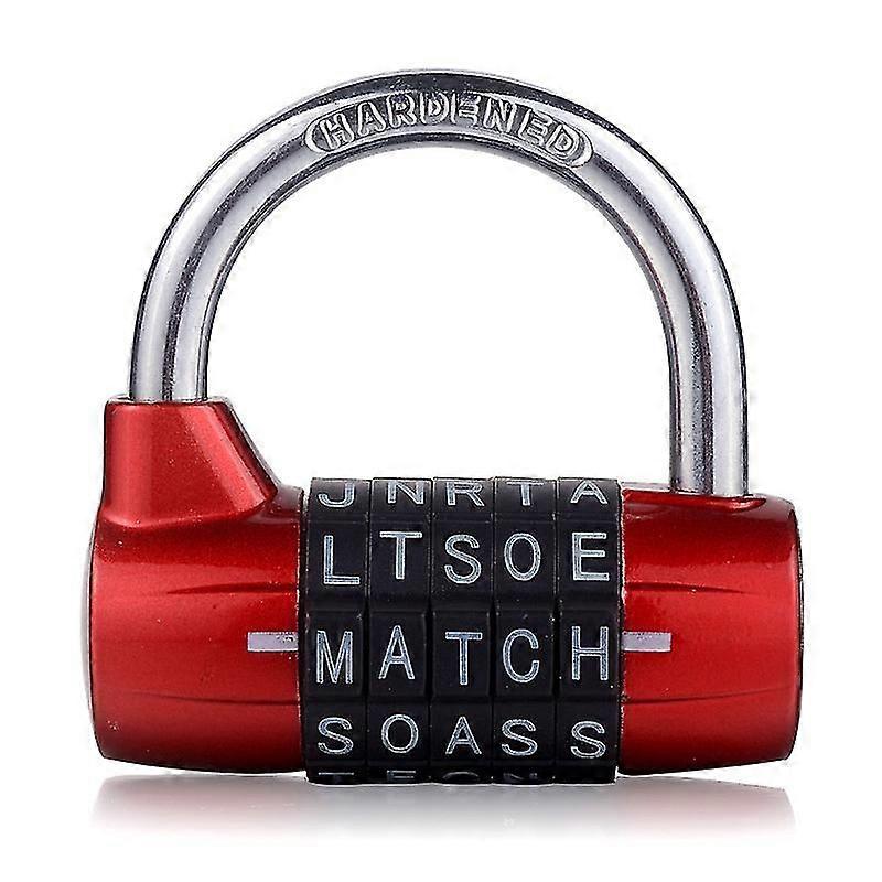 1 Combination Lock, Combination Lock, Waterproof And Rust Proof Combination Lock