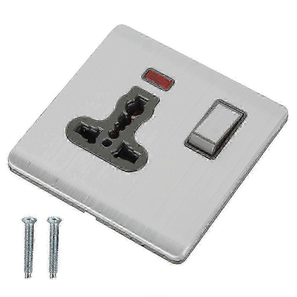 Multi functional Wall Socket Three hole Socket with Lamp