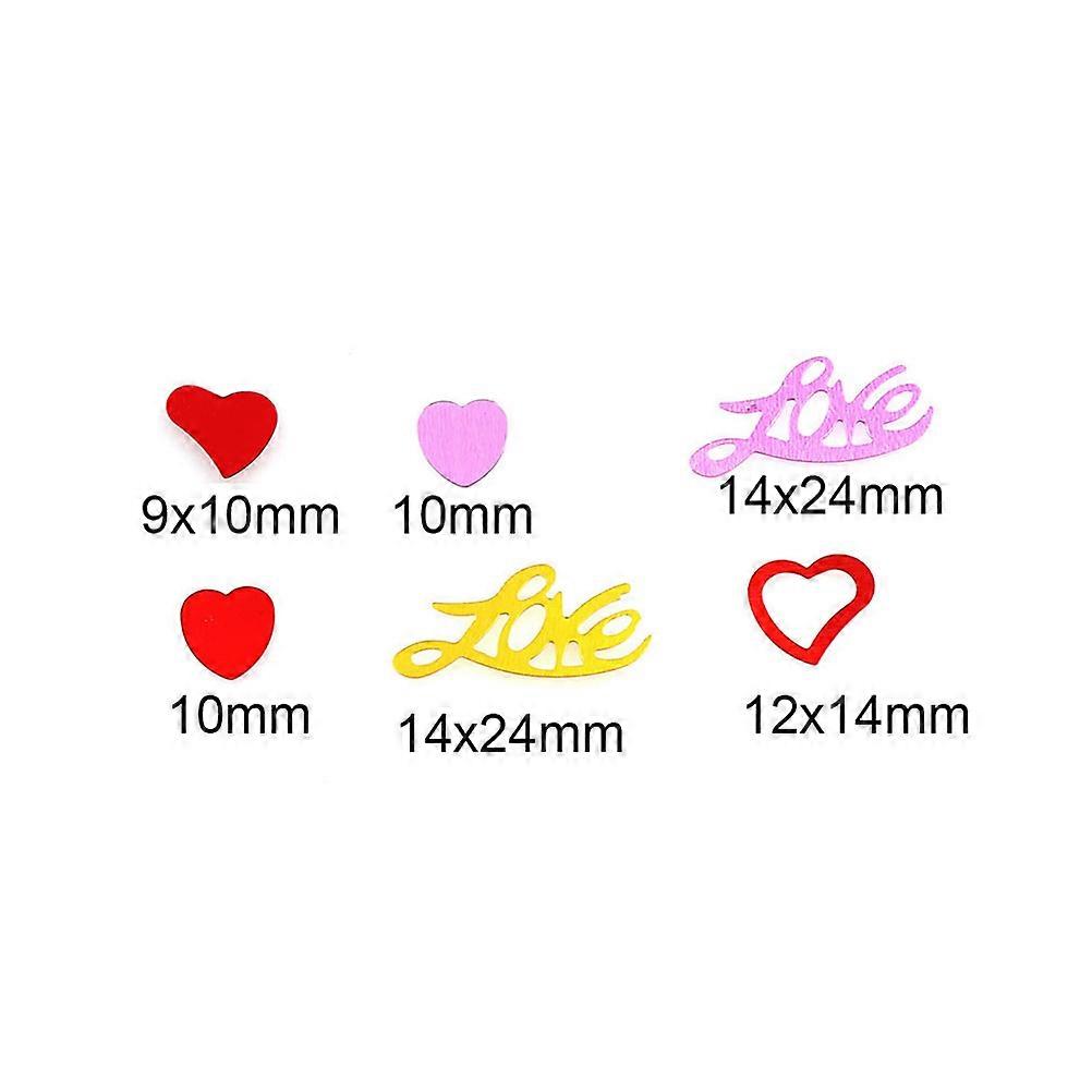 Colored Confetti Heart Confetti for Party Decoration 60g Party Decoration Supplies