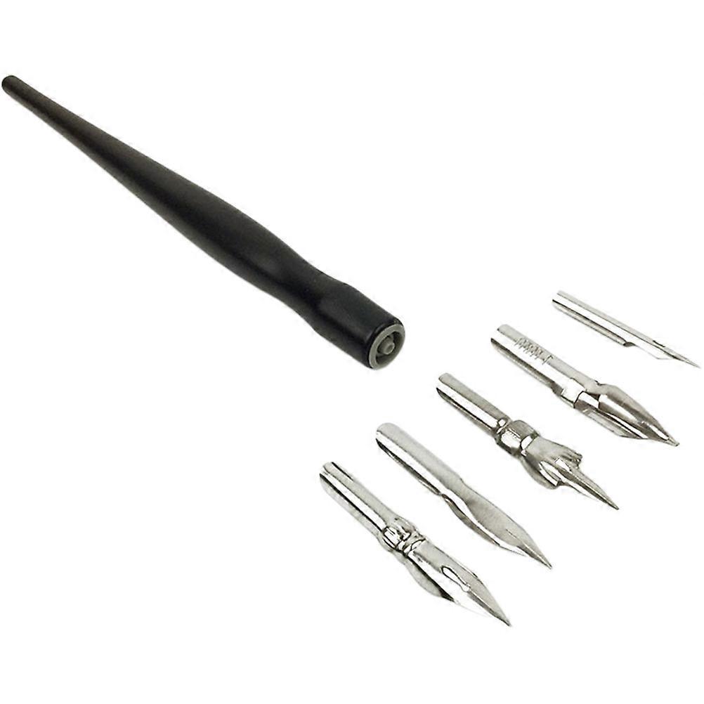 Panel Liner Pen Black Drawing Modeling Precise Lines Smear-Resistant Ink 1Set