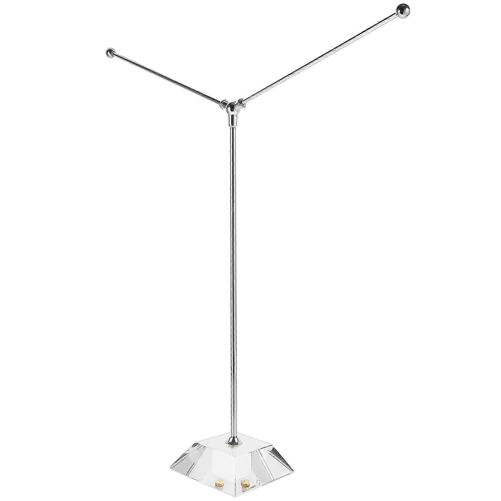 Office Flagpole Desktop Holder with Stable Metal and 2Pcs
