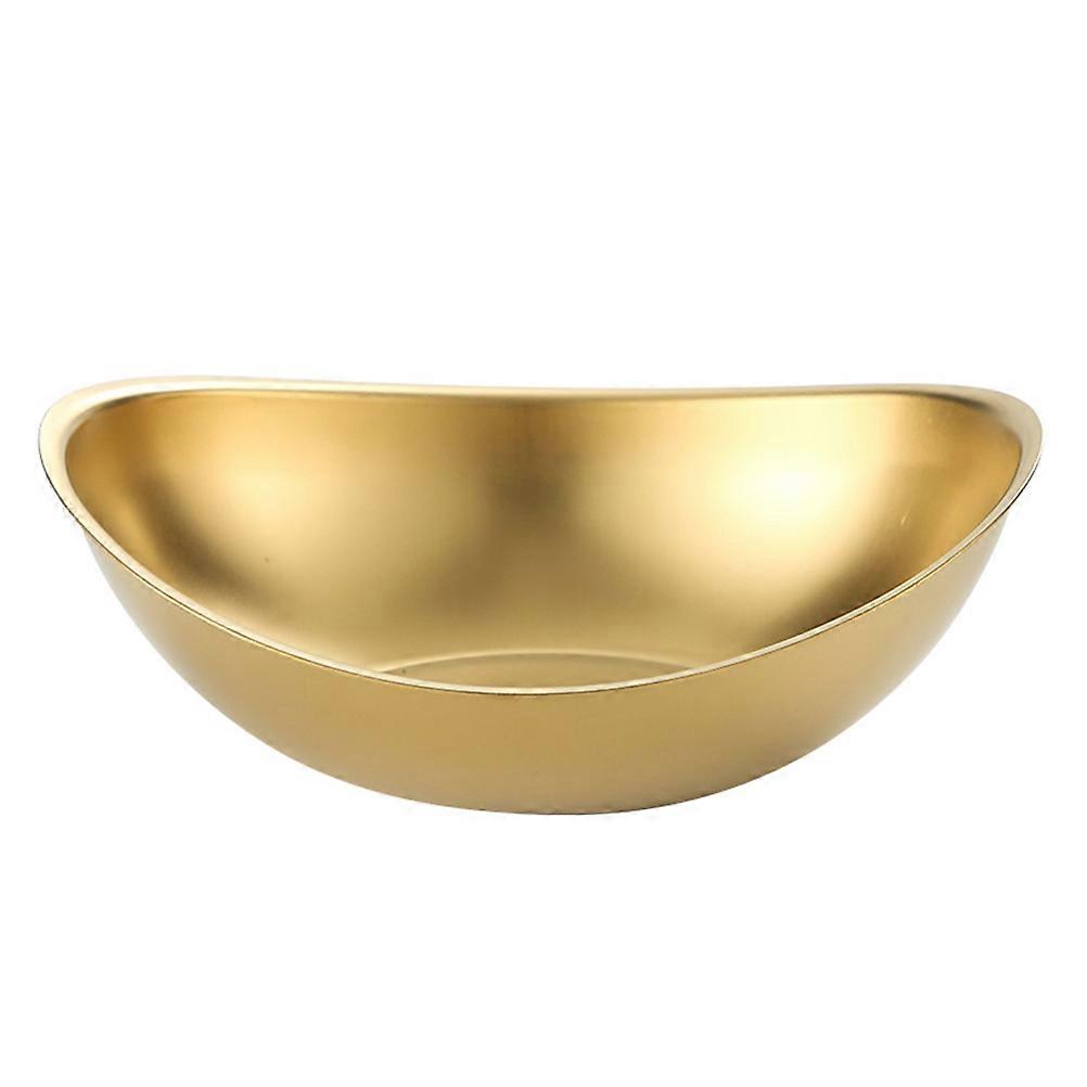 Golden Household Bowl for Sauce Serving 2Pcs Multipurpose Use Set