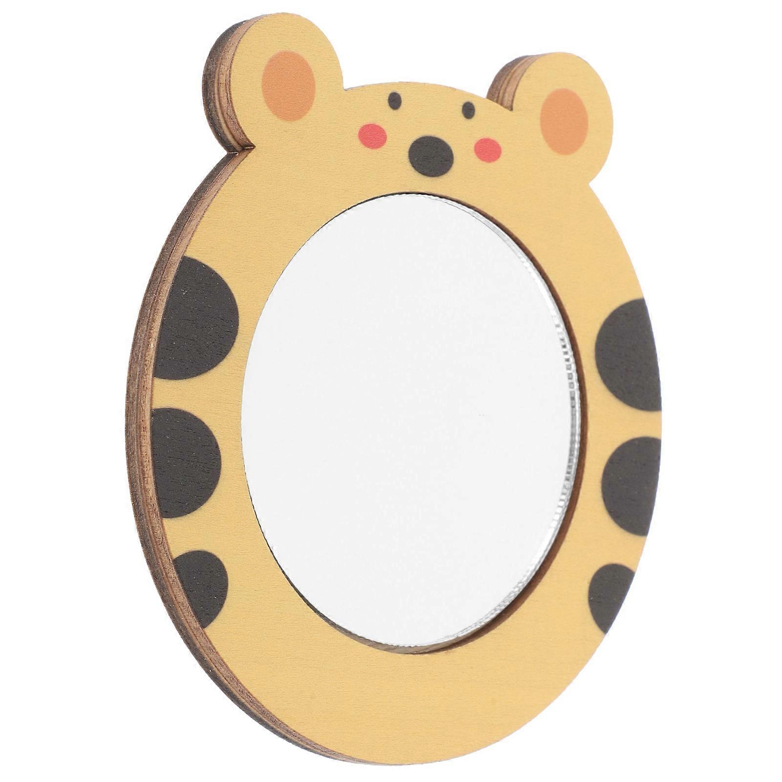 Small Mirrors for Kids DIY Mirror with Handle Handheld Vanity Mirror 2Pcs