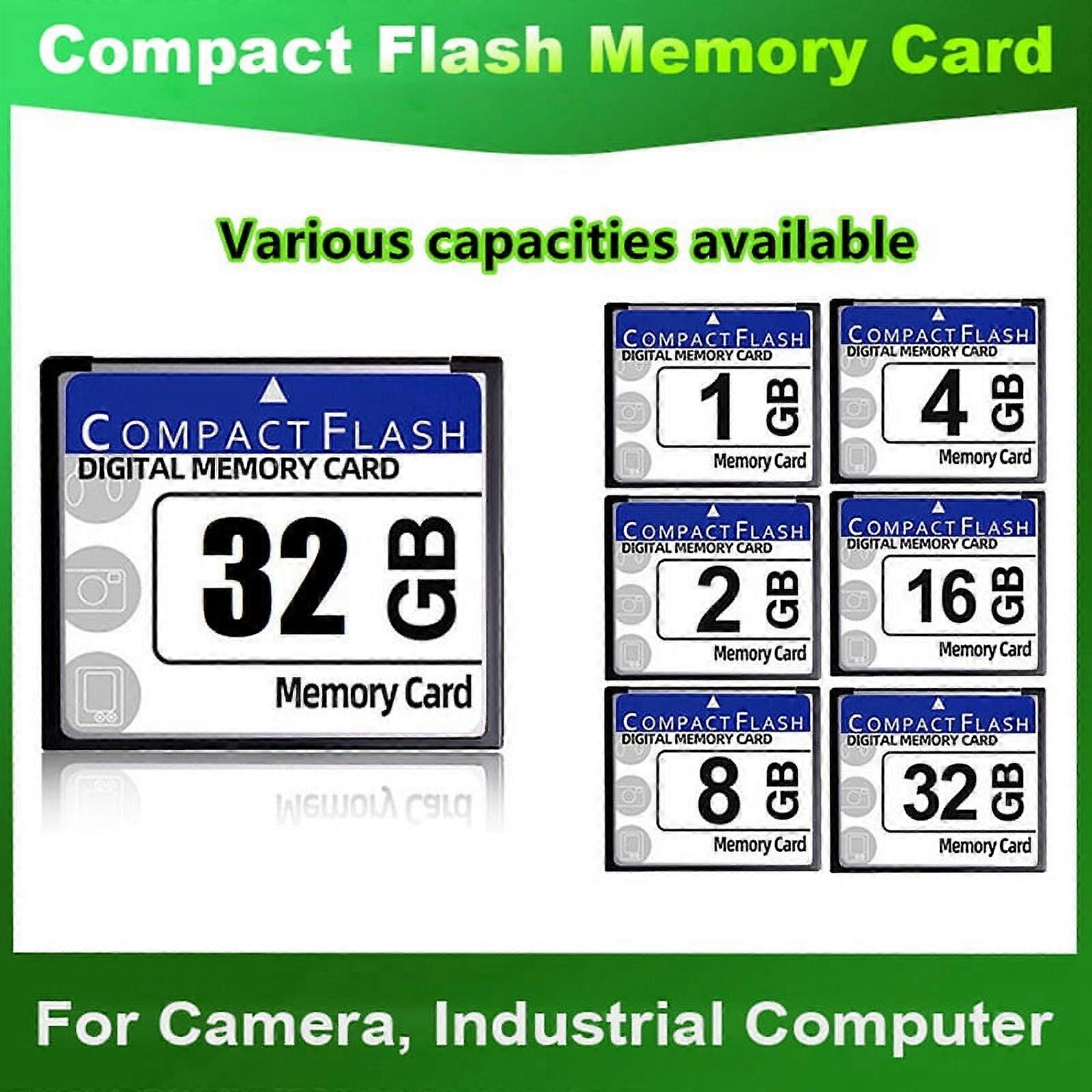 2GB Compact Flash Memory Card for Camera, Advertising Machine, Industrial Computer Card