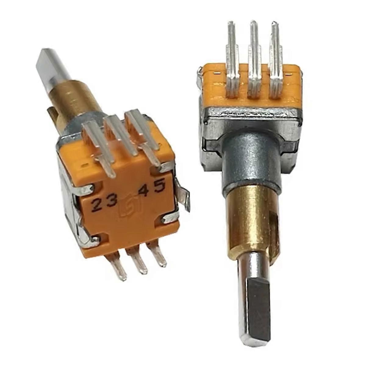 EC11 Encoder Dual-Shaft EC110701N2B with Push Button Switch