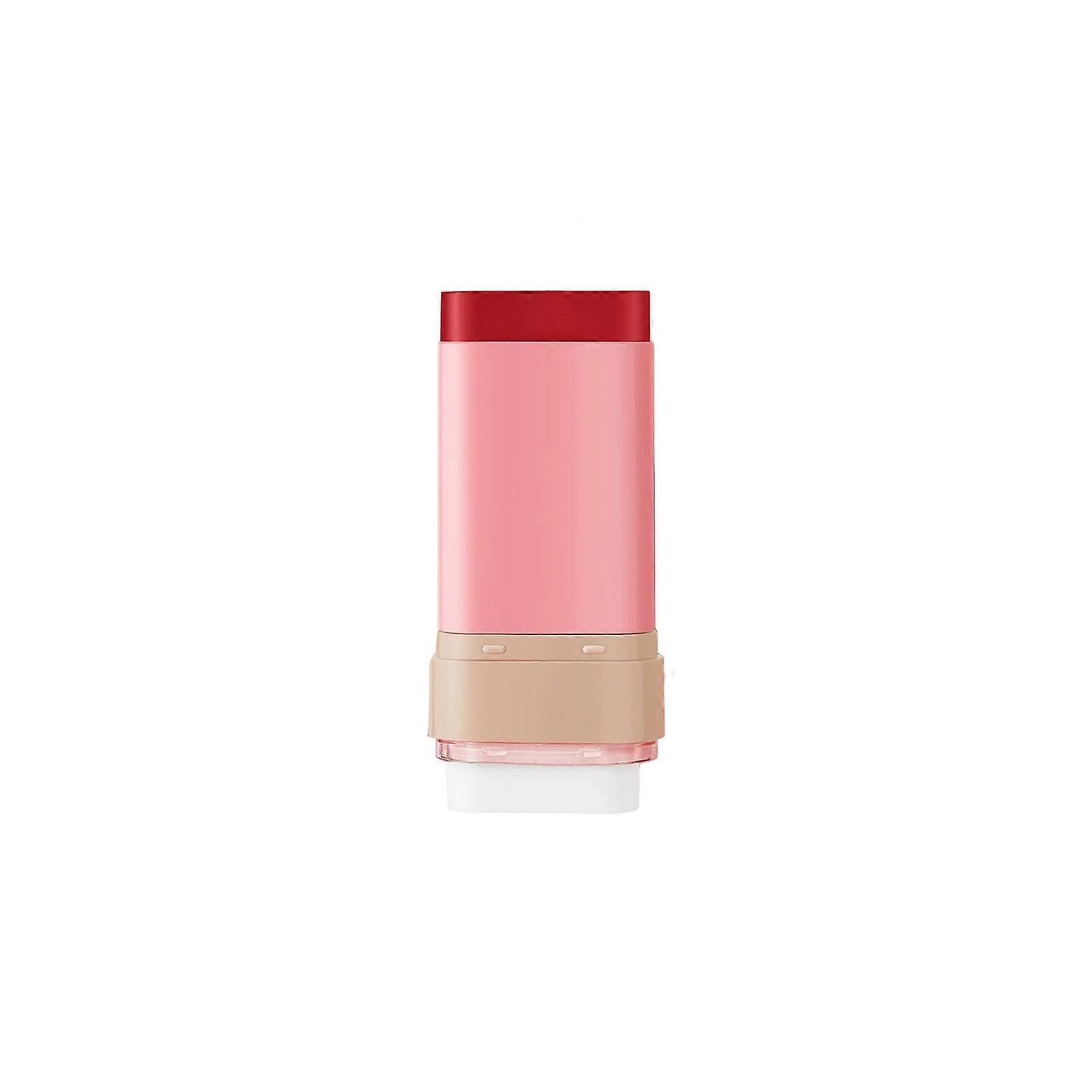 Cushion Blush Stick Dual Purpose For Cheeks Lips Natural Matte Finish Waterproof