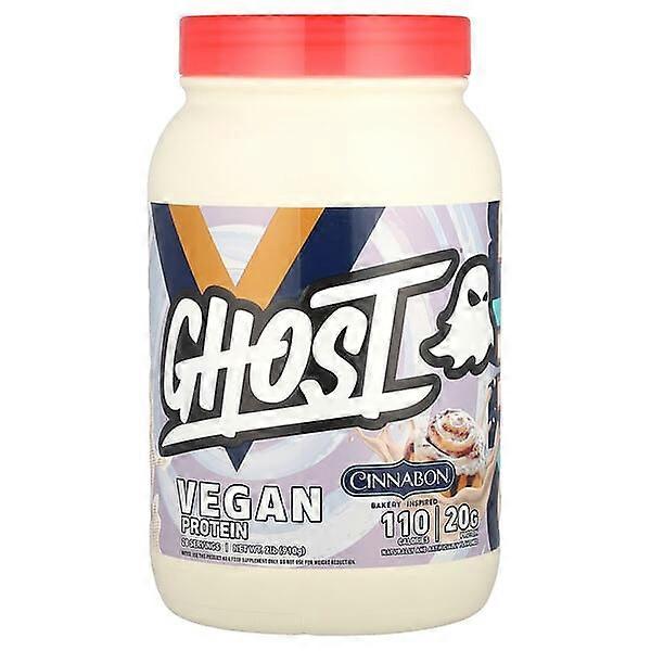 Ghost, Vegan Protein, CinnabonÃÂÃÂÃÂÃÂ®, 2 lb (910 g)