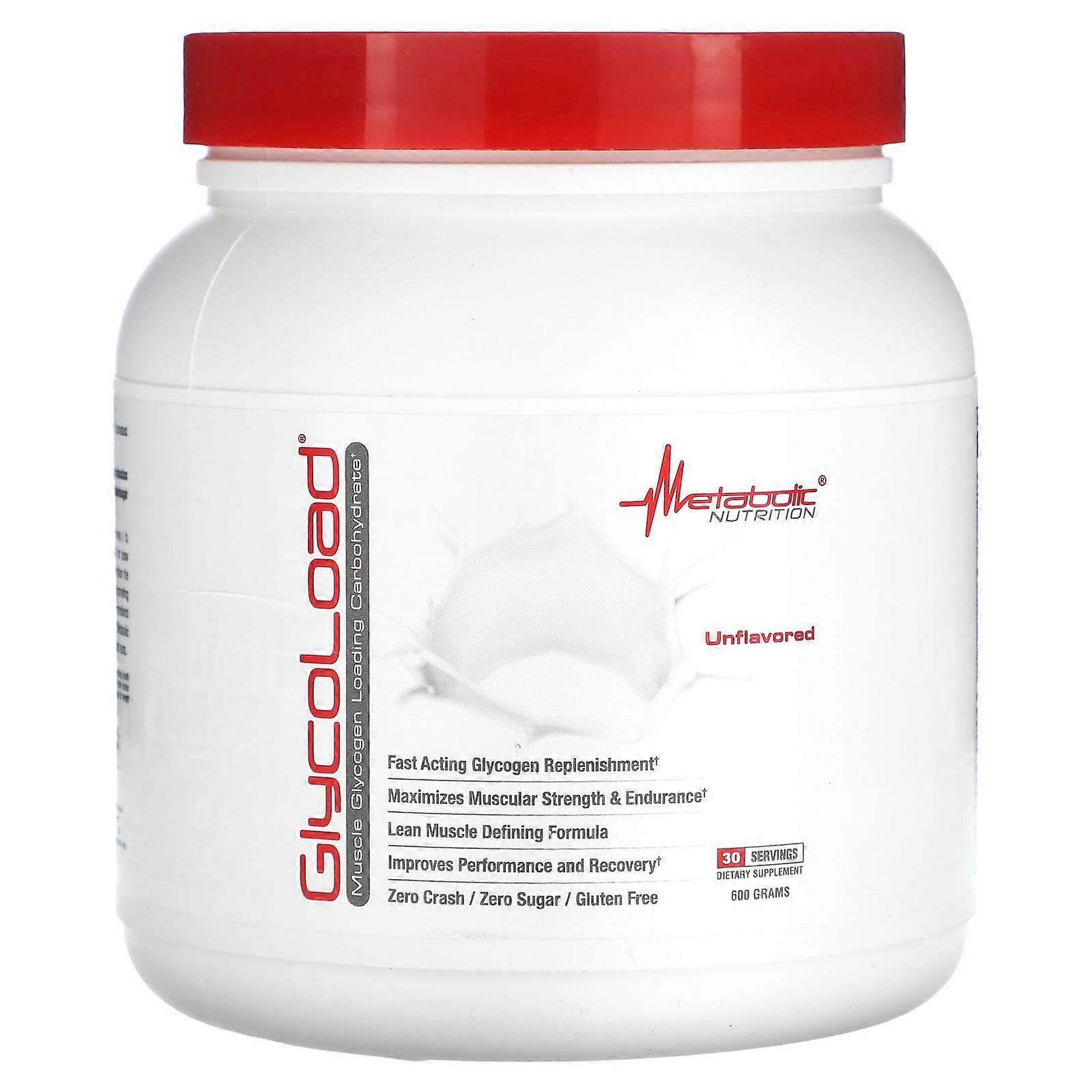 GlycoLoad, Unflavored, 600 g