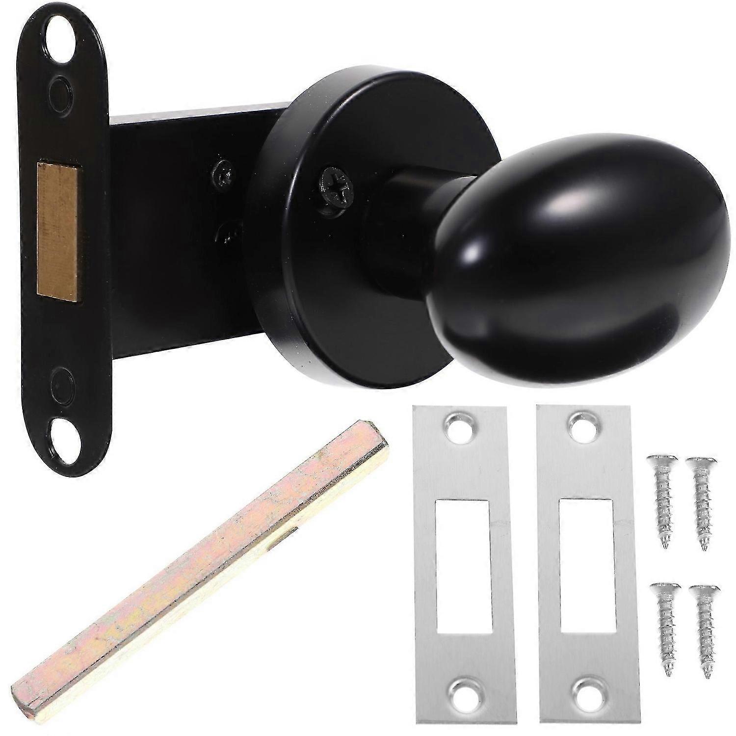 One Sided Deadbolt Lock Invisible Door Lock Single Side Stainless Steel Quiet Design Easy Open Close 1Set