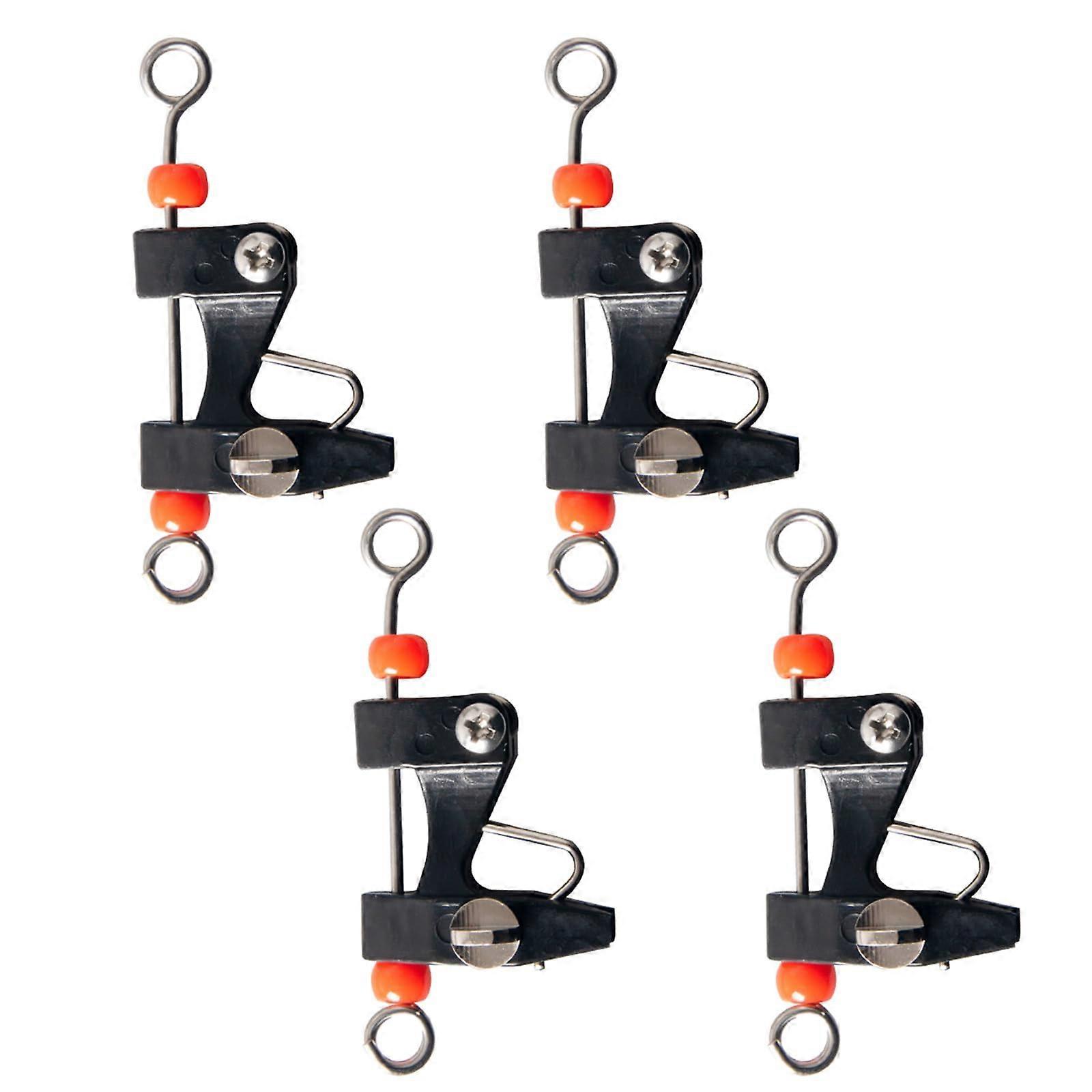 Downrigger Release Clip Set Of 4  Adjustable Tension For Outriggers And Downriggers, Heavy Tension No. 01