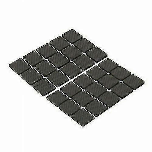 Antidérapant Auto-adhésif Caoutchouc Pieds Pads Noir Funiture Chaise Pads Protecteurs de sol
