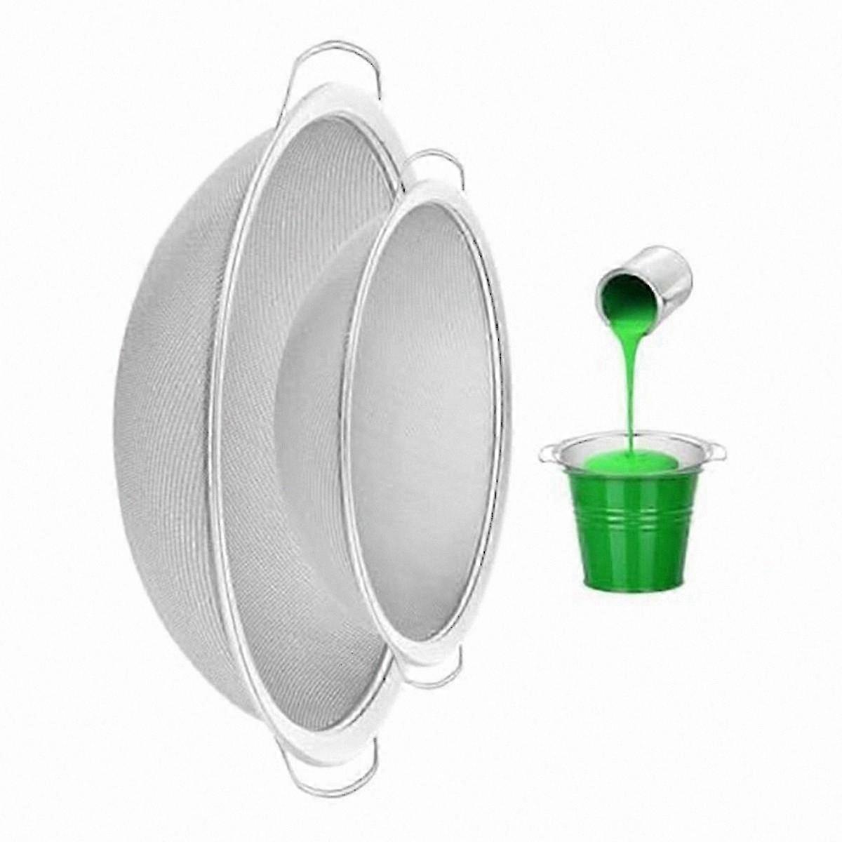 Fine Mesh Stainless Steel Strainer for Buckets, Ideal for Paint, Lotion, and Honey Filtration Tool