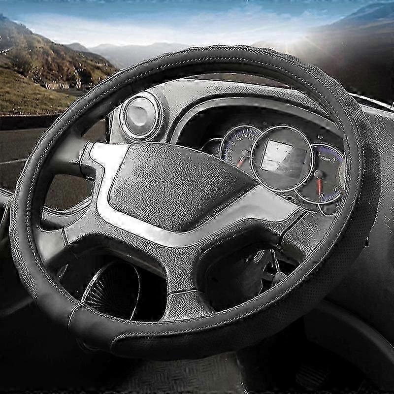 Leder-LKW-Lenkradabdeckung