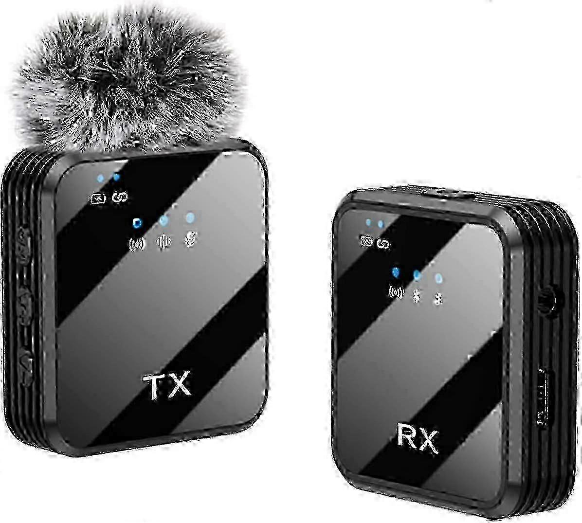 Wireless Mini Microphone with Enhanced Audio Clarity for Mobile Devices