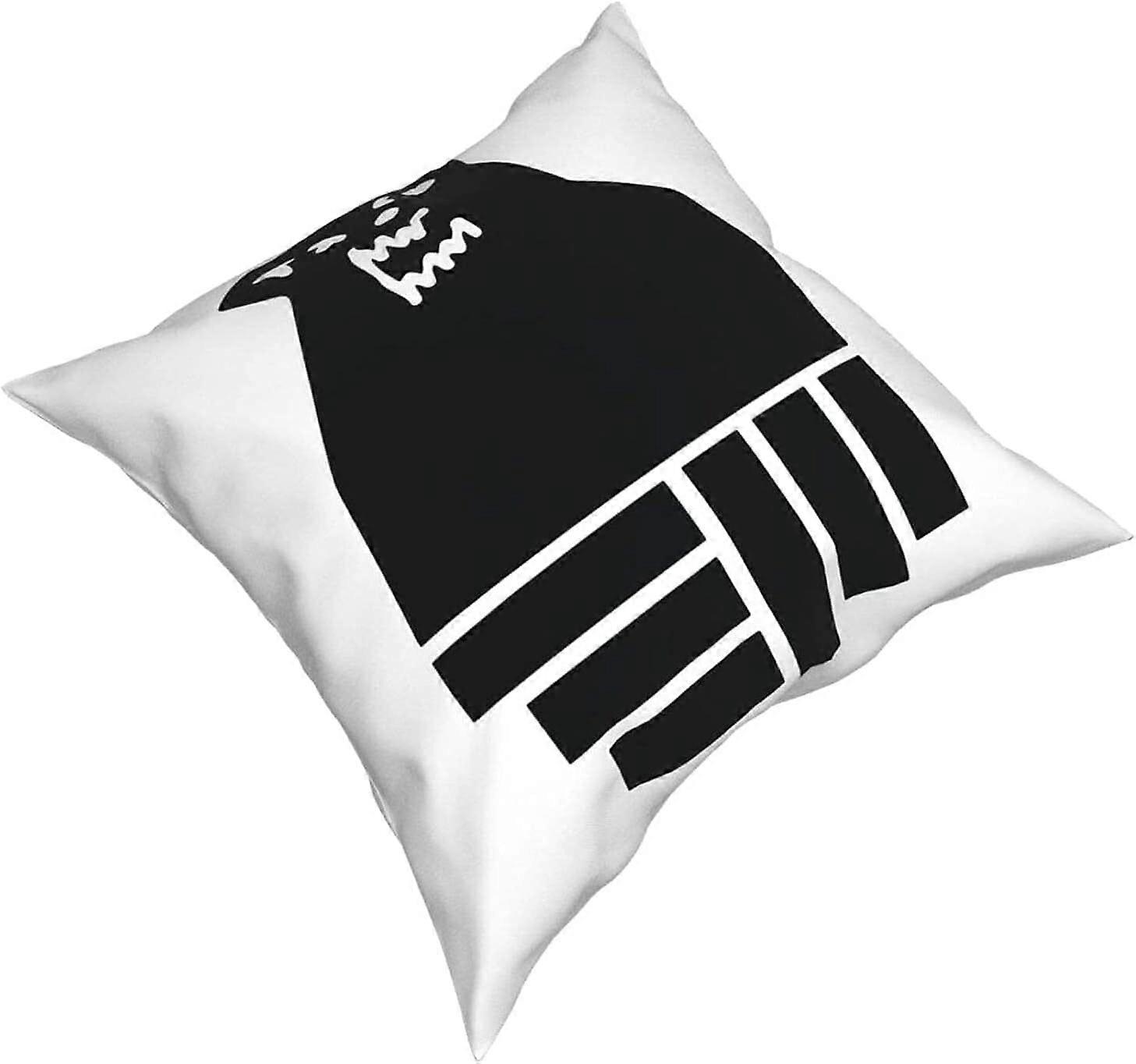 y214ラスディエモンオオカミタペストリー枕カバーファッションスクエア枕カバークッションカバー装飾スロー枕カバー18 X 18インチ45×45センチメートル - TB1714 io214