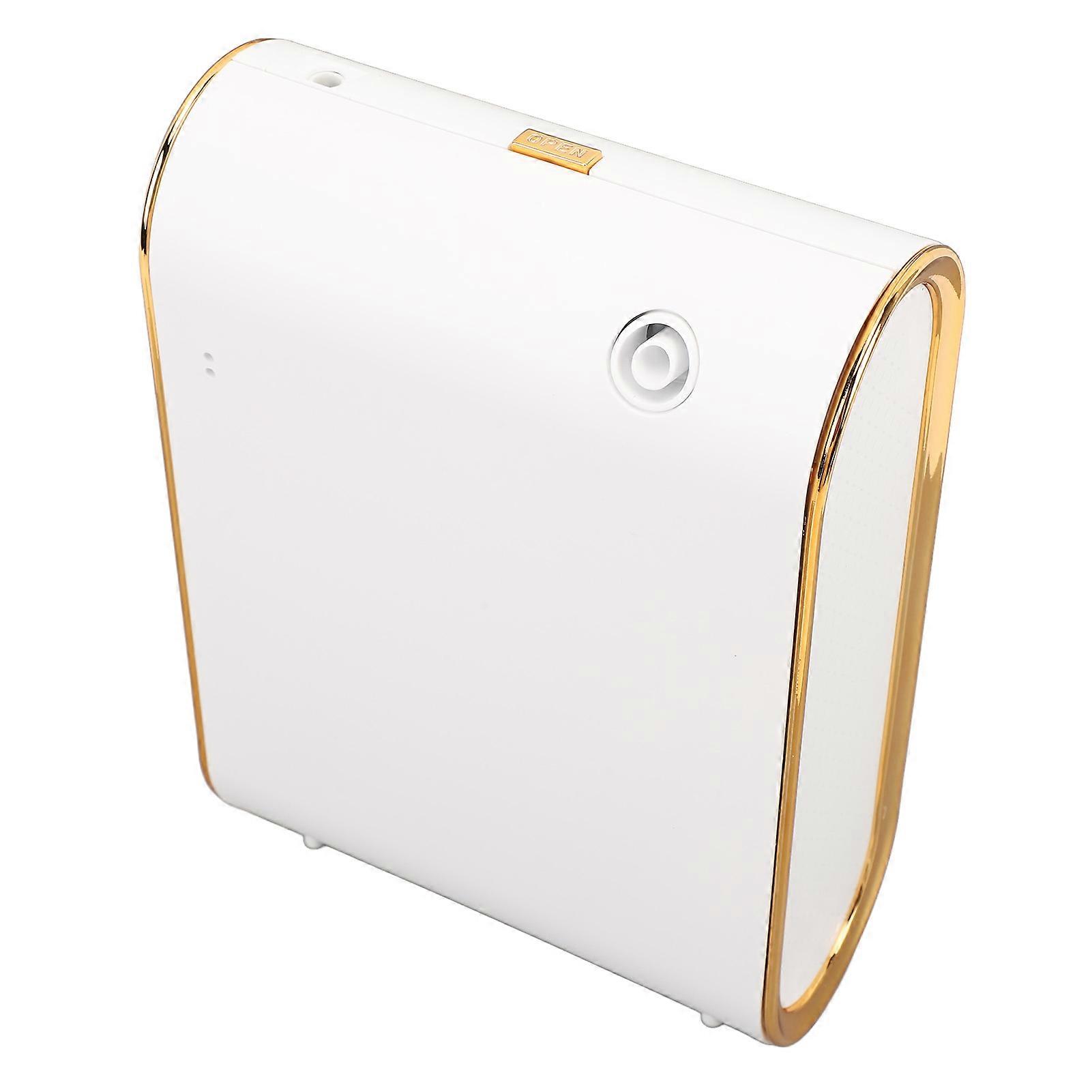 Smart Scent Machine ABS Automatic Aromatherapy Essential Oil Diffuser with Timer for Home Bathroom Hotel Office White US Plug 110 to 220V