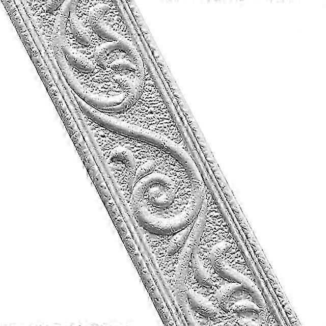 3D Waterproof Wallpaper Border with Peel-and-Stick Wall Border Foam, Removable Adhesive Tiles & Decorative Wall Lines