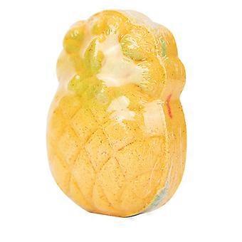 100g Pineapple Fruit Bath Salt Balls Exfoliating and Oil-Controlling Bath Balls Fried Bath Salt Toy Bath Salt Balls