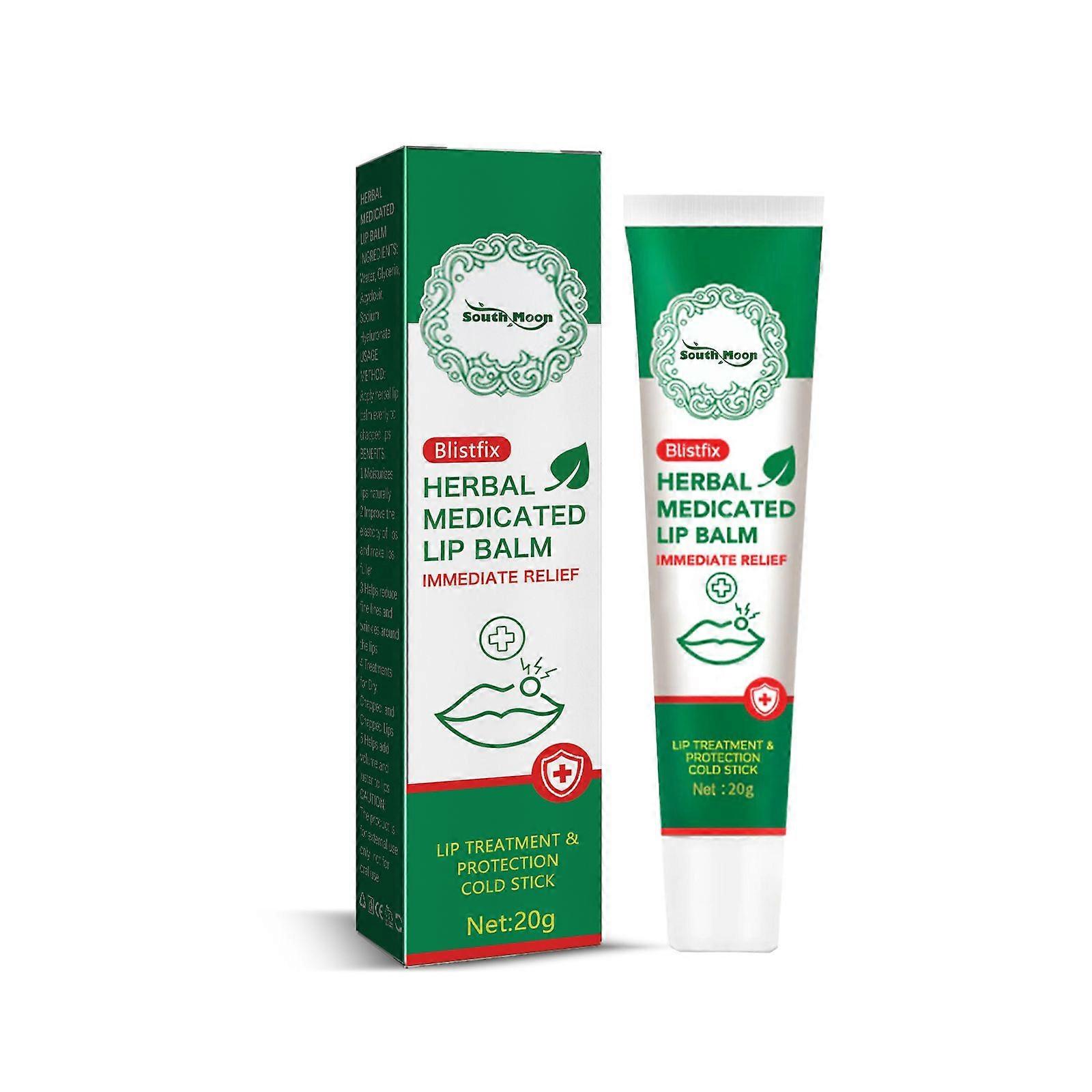Herbal Lip Balm Contains Glycerin