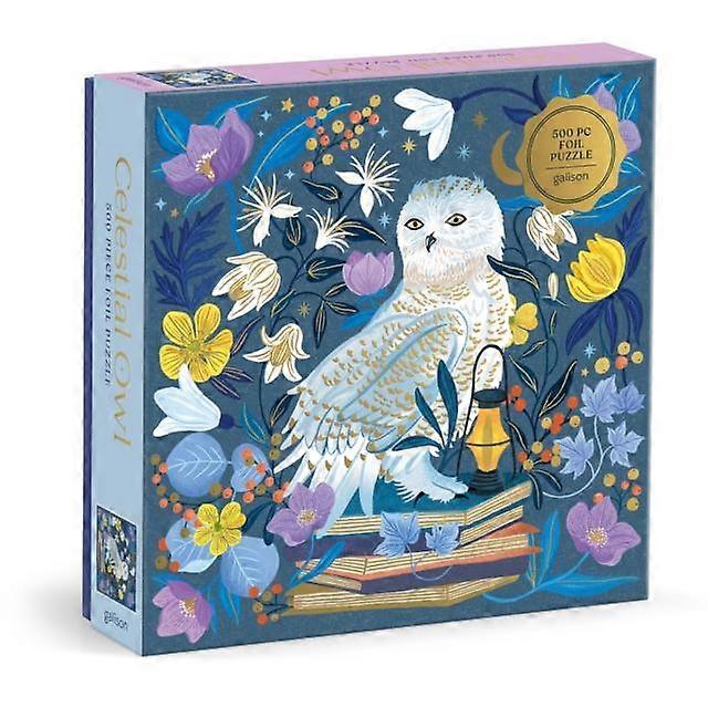 פאזל ינשוף שמימי 500 חלקים מאת גליסון פאזל ספר