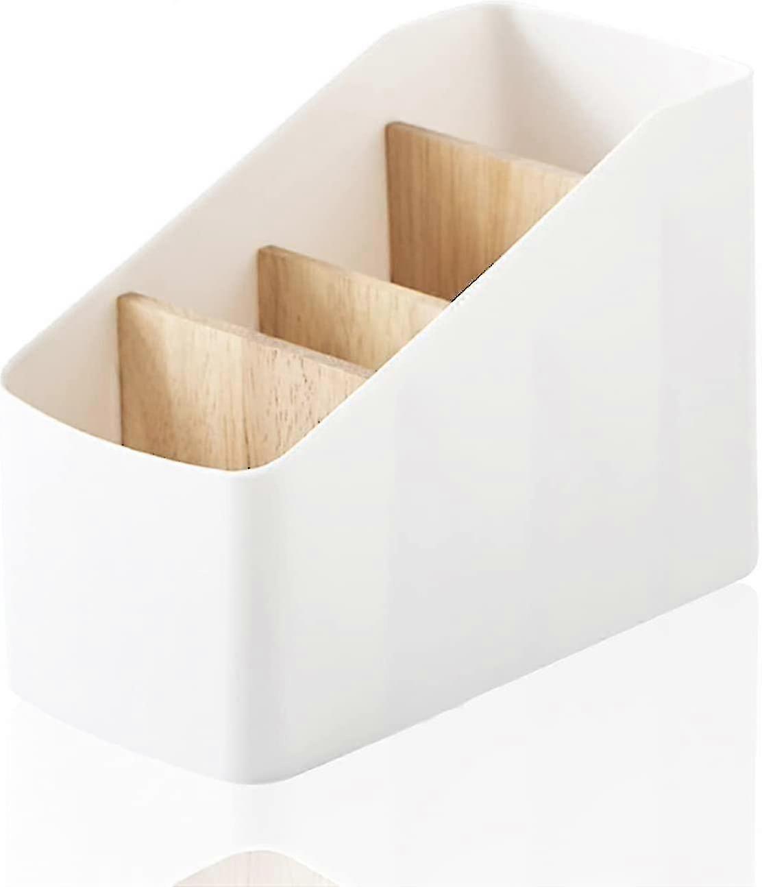 4 Compartment Remote Control Organizer, Detachable Desktop Storage Box, Remote Control Holder Edition 1110