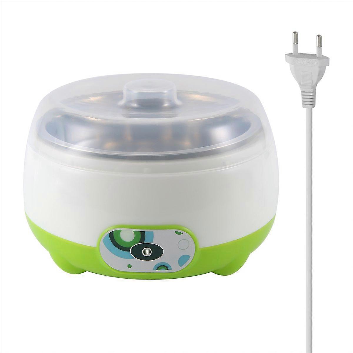 Yoghourt Machine, Automatic Stainless Steel Liner Yogurt Maker Machine Home DIY Yoghourt Container, 
