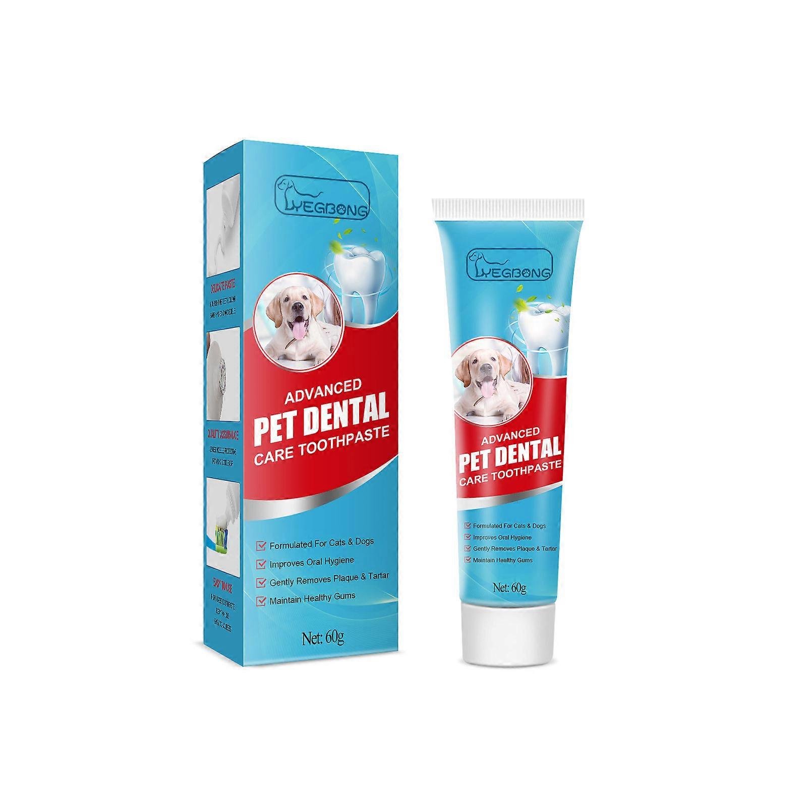 Yegbong Pet Toothpaste Can Freshen Breath, Clean Bad Breath And Tartar, And Provide Oral Care For Dogs And Cats. It Is An Edible Toothpaste
