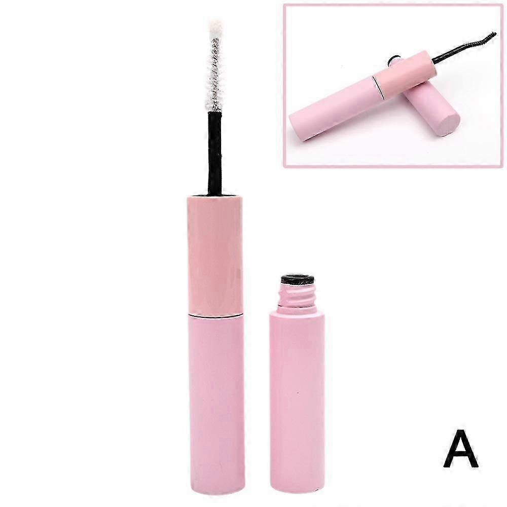 Pink (A)$Double-head multifunctional self-grafting segmented mascara glue bond seal waterproof and strong glue