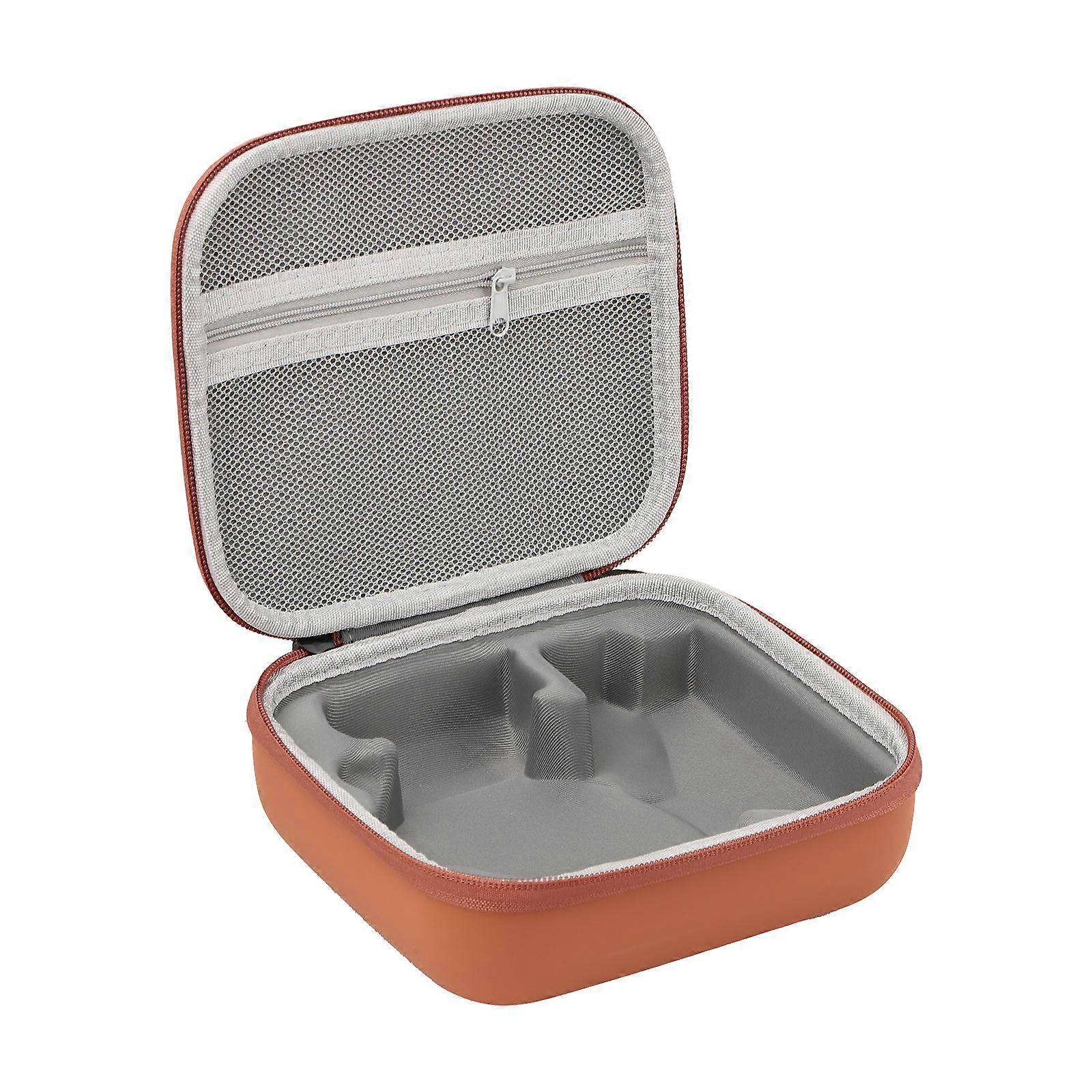 EVA Hard Carrying Case Portable Dustproof Handle Bag Storage Box for Flip Drones  Orange
